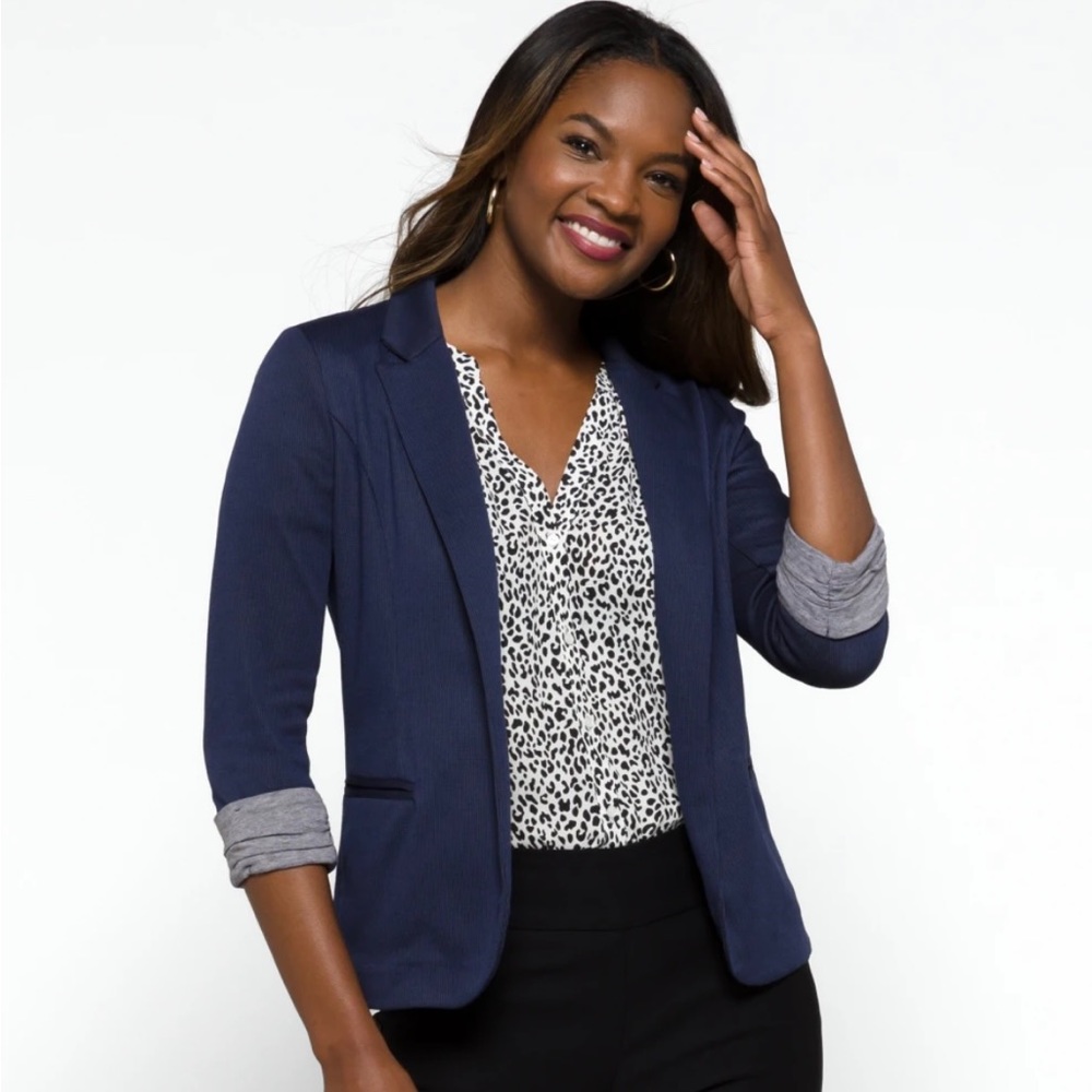 Skies are Blue Navy Blazer